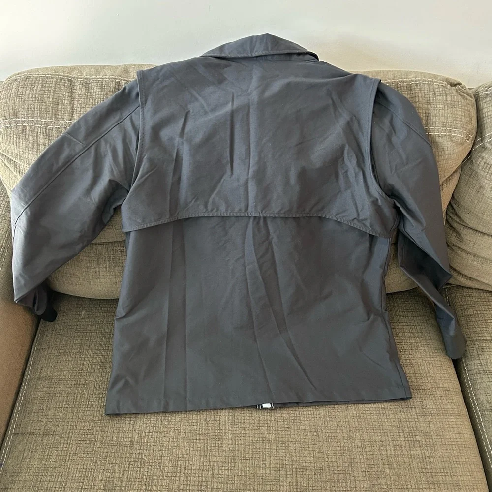 Nike New York Yankees Team Clubhouse Black Jacket Vented MLB Baseball Men’s Sz:L - Picture 6 of 6